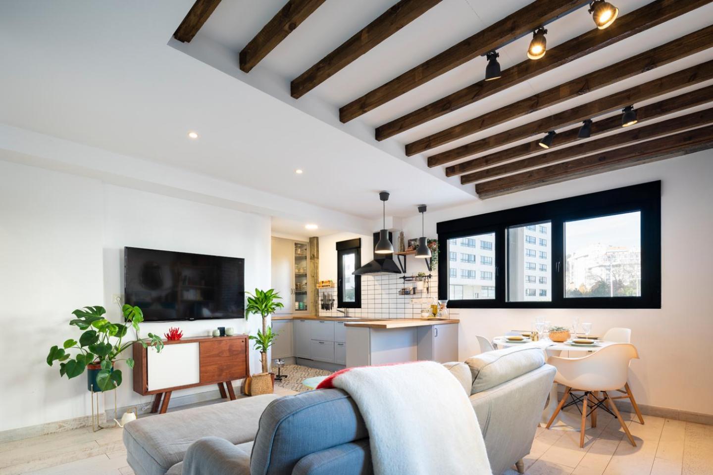 شقة Duplex De Diseno Cerca De Riazor آكورونيا المظهر الخارجي الصورة